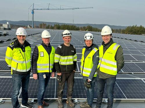 Solkraft på næringsbygg – rett inn på topp 10- listen i Norge