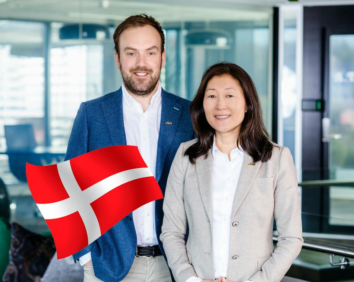 AKAs investeringsdirektør Hallvard Thoresen og adm. direktør Jane K. Gravbråten.