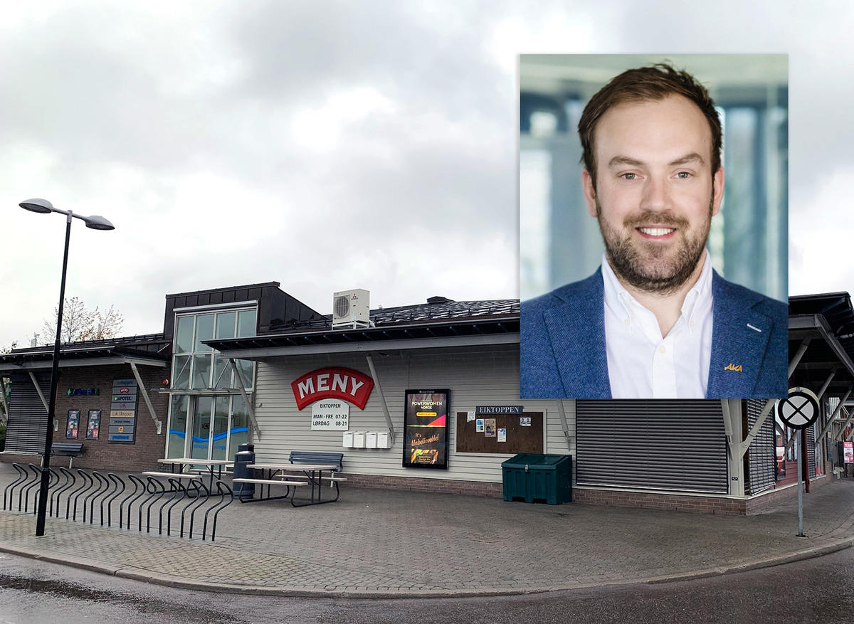 AKA og investeringsdirektør Hallvard Thoresen har overtatt en handelseiendom på Eik i Tønsberg.