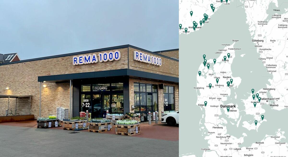 REMA 1000 Skødstrup, Løgten.